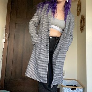 Ambiance houndstooth trench coat!!